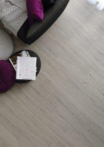 Vinyl floor dryback