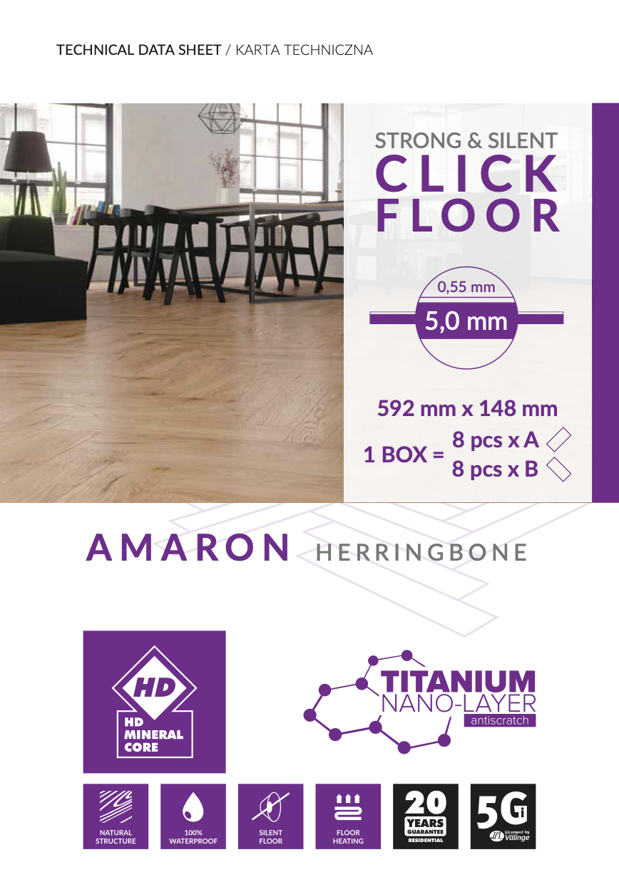 AMARON Herringbone